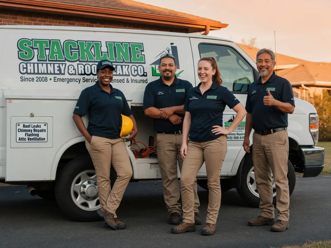 Chimney flashing repair company in Strathmore, CA
